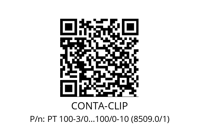   CONTA-CLIP РТ 100-3/0…100/0-10 (8509.0/1)