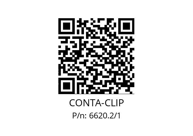   CONTA-CLIP 6620.2/1