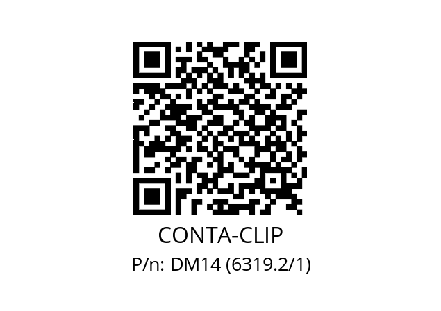   CONTA-CLIP DM14 (6319.2/1)