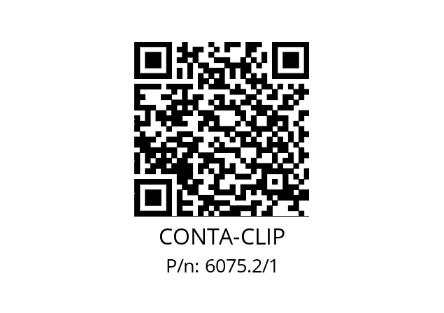   CONTA-CLIP 6075.2/1