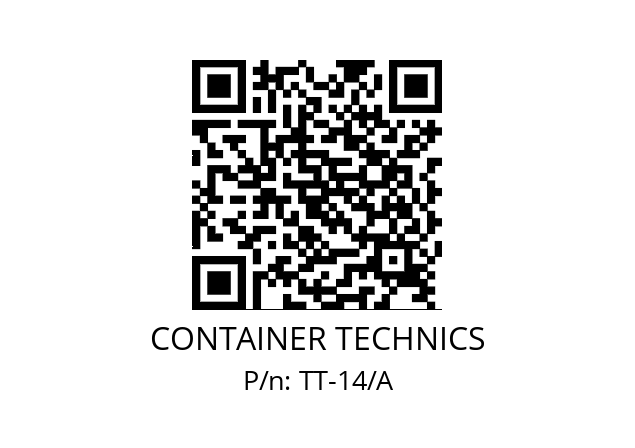   CONTAINER TECHNICS TT-14/A