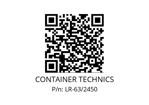   CONTAINER TECHNICS LR-63/2450