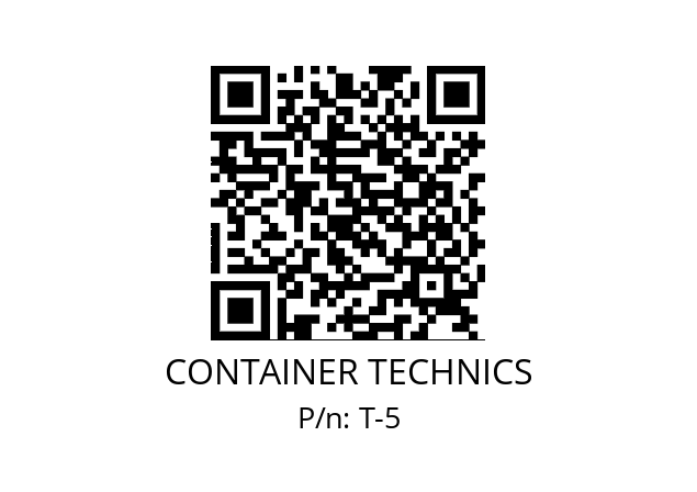   CONTAINER TECHNICS T-5