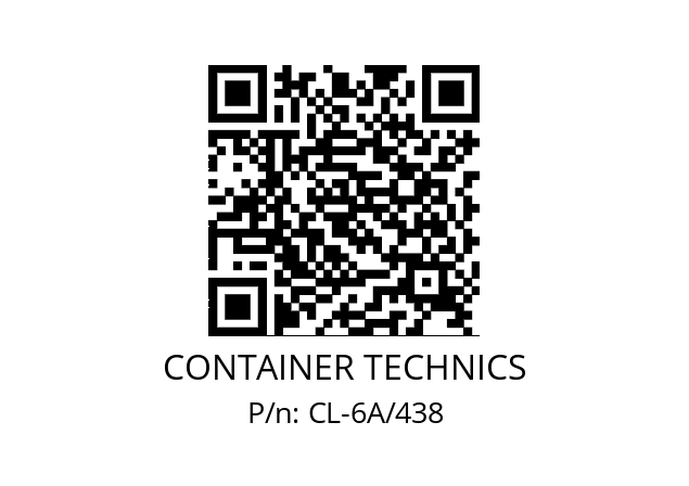   CONTAINER TECHNICS CL-6A/438