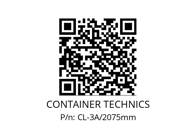   CONTAINER TECHNICS CL-3A/2075mm