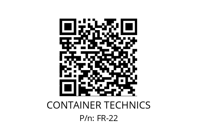   CONTAINER TECHNICS FR-22