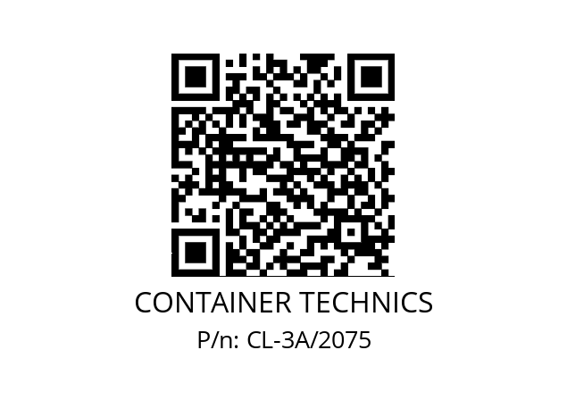   CONTAINER TECHNICS CL-3A/2075