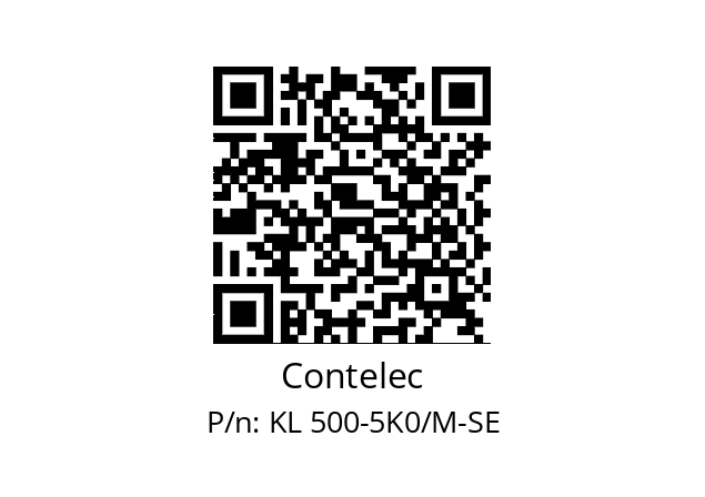   Contelec KL 500-5K0/M-SE