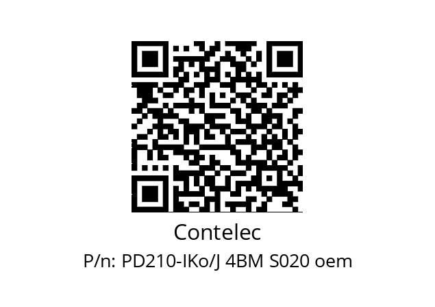   Contelec PD210-IKo/J 4BM S020 oem