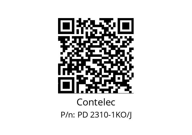   Contelec PD 2310-1KO/J