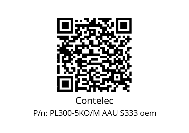   Contelec PL300-5KO/M AAU S333 oem