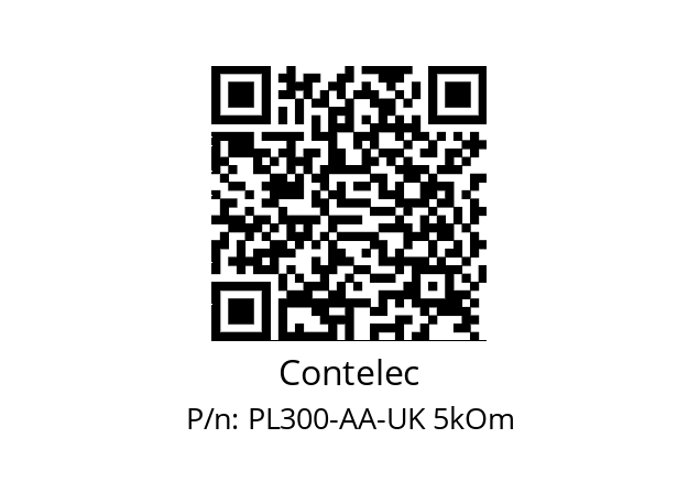   Contelec PL300-AA-UK 5kOm