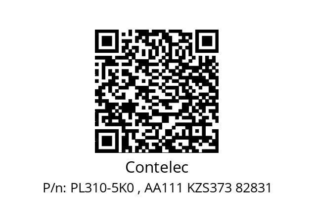   Contelec PL310-5K0 , AA111 KZS373 82831