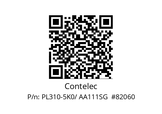   Contelec PL310-5K0/ AA111SG  #82060