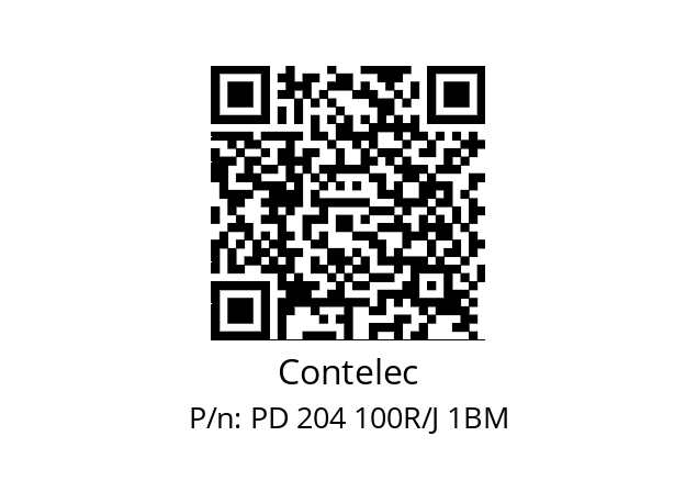   Contelec PD 204 100R/J 1BM