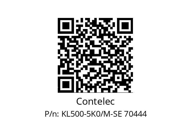   Contelec KL500-5K0/M-SE 70444