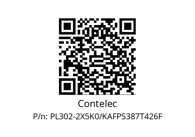   Contelec PL302-2X5K0/KAFPS387T426F