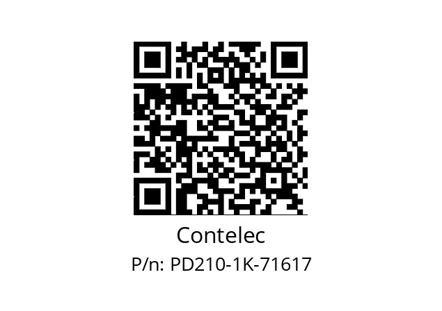   Contelec PD210-1K-71617