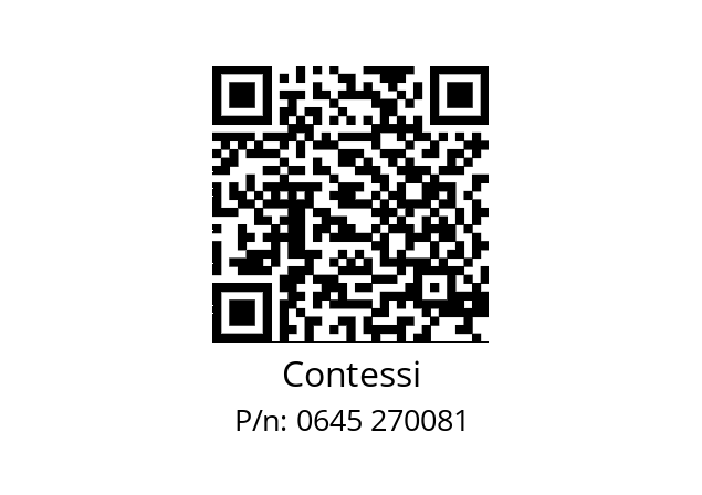   Contessi 0645 270081