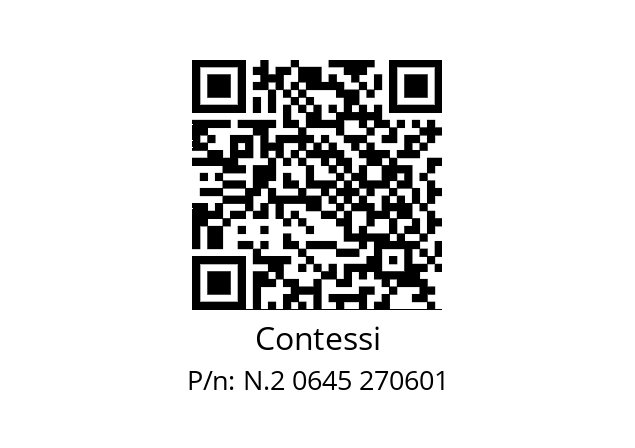   Contessi N.2 0645 270601