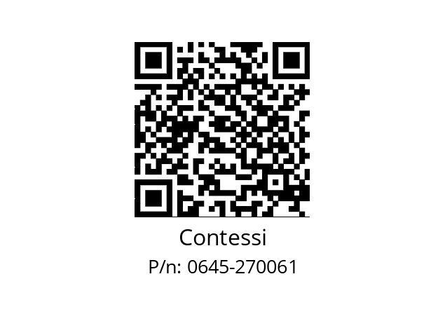   Contessi 0645-270061