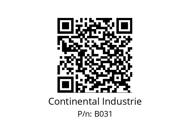   Continental Industrie B031