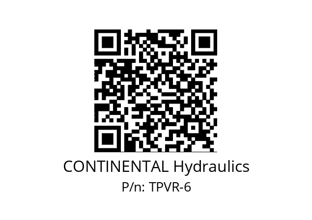   CONTINENTAL Hydraulics TPVR-6