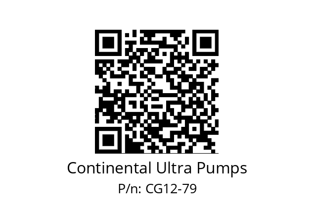   Continental Ultra Pumps CG12-79