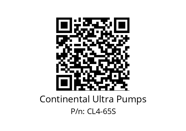   Continental Ultra Pumps CL4-65S