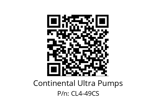   Continental Ultra Pumps CL4-49CS