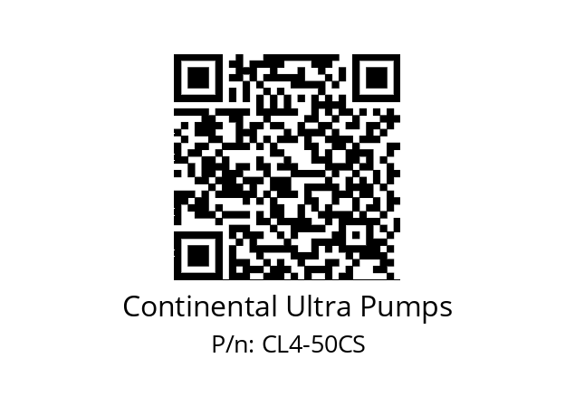   Continental Ultra Pumps CL4-50CS