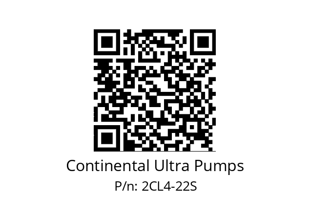   Continental Ultra Pumps 2CL4-22S