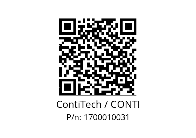   ContiTech / CONTI 1700010031