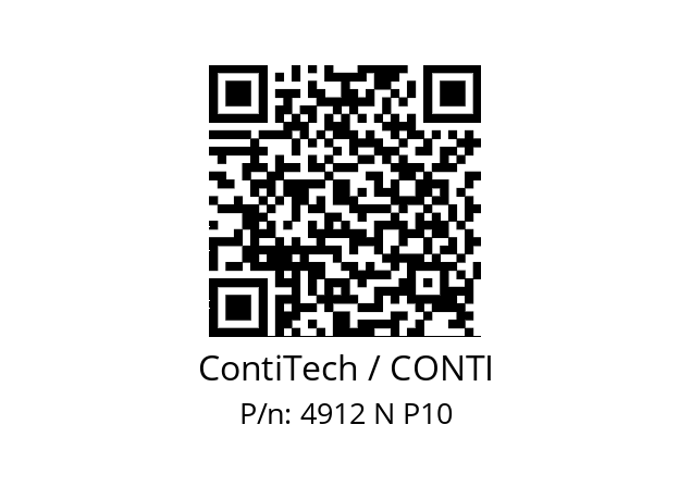   ContiTech / CONTI 4912 N P10