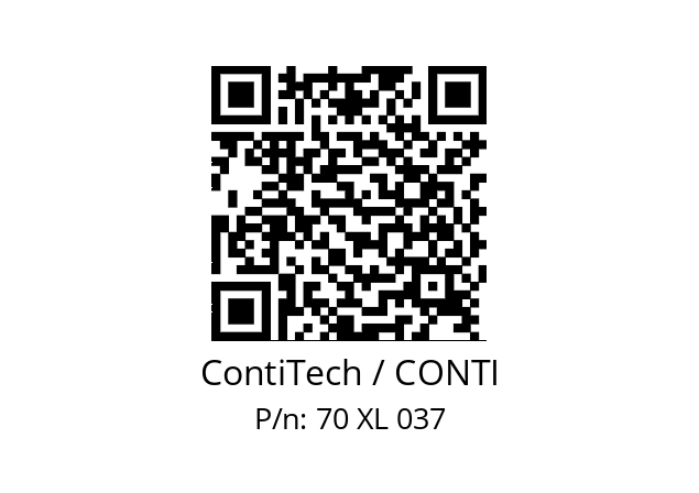   ContiTech / CONTI 70 XL 037