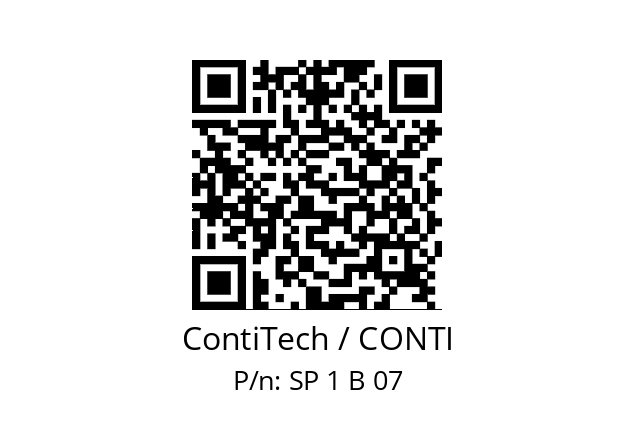   ContiTech / CONTI SP 1 B 07