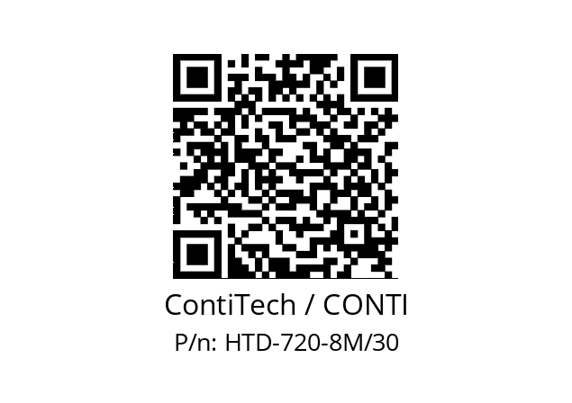   ContiTech / CONTI HTD-720-8M/30