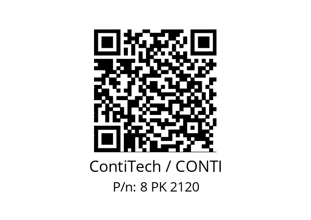   ContiTech / CONTI 8 PK 2120