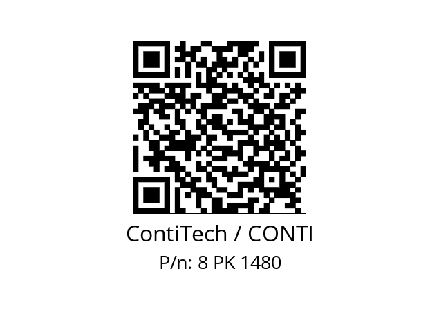   ContiTech / CONTI 8 PK 1480