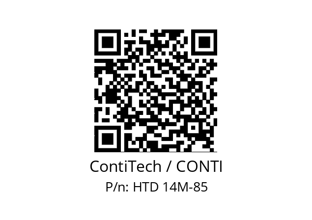   ContiTech / CONTI HTD 14M-85