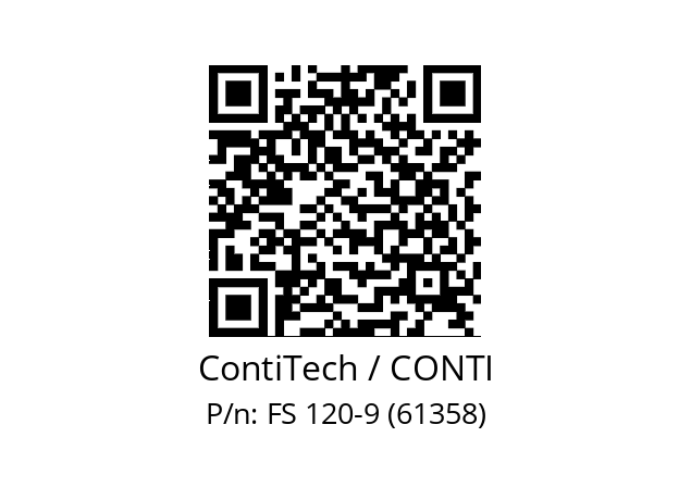   ContiTech / CONTI FS 120-9 (61358)