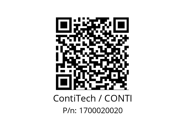   ContiTech / CONTI 1700020020