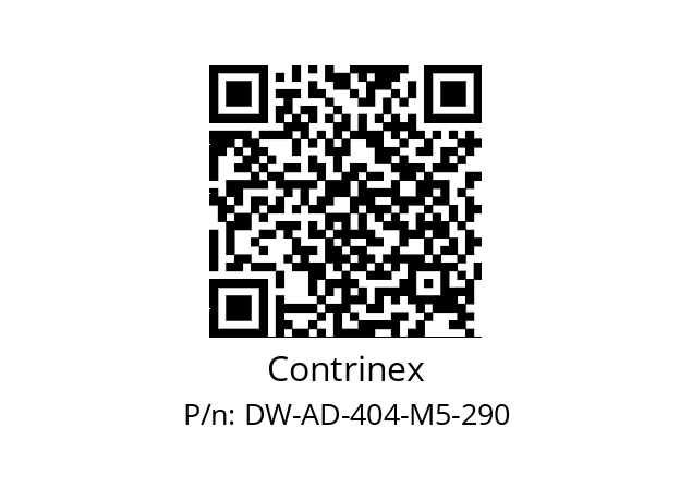   Contrinex DW-AD-404-M5-290