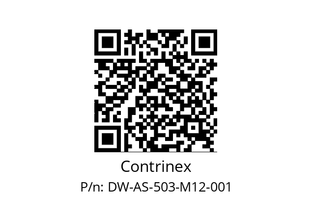   Contrinex DW-AS-503-M12-001