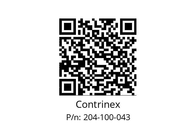  204100043 Contrinex 204-100-043