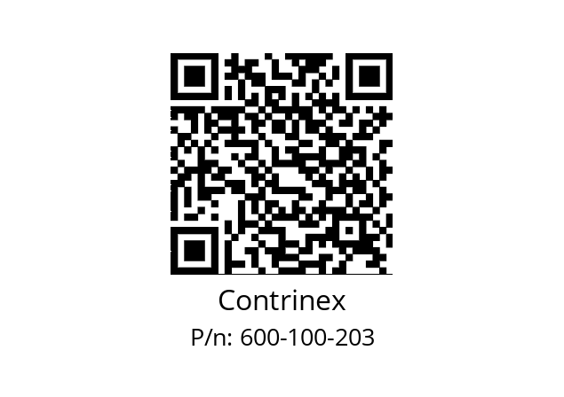  600100203 Contrinex 600-100-203