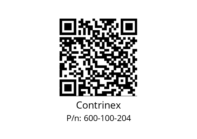  600100204 Contrinex 600-100-204