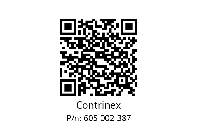  605002387 Contrinex 605-002-387