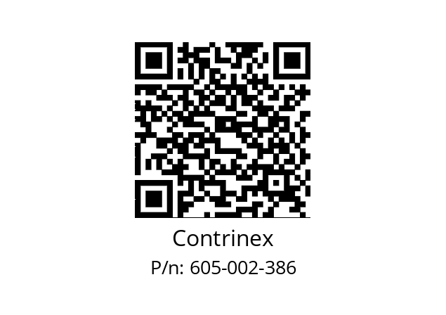  605002386 Contrinex 605-002-386