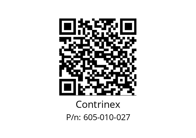  605010027 Contrinex 605-010-027